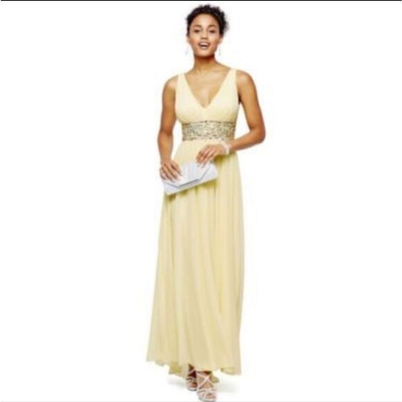 My Michelle Yellow Maxi Dress - Picture 2 of 16